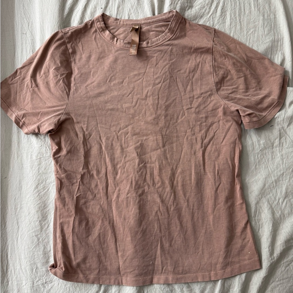 SKIMS Mauve Short Sleeve Tee